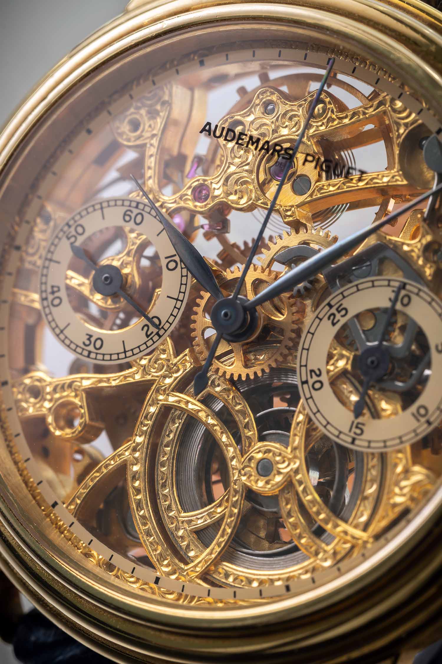 Audemars Piguet Skeleton Chronograph Yellow Gold 25563BA